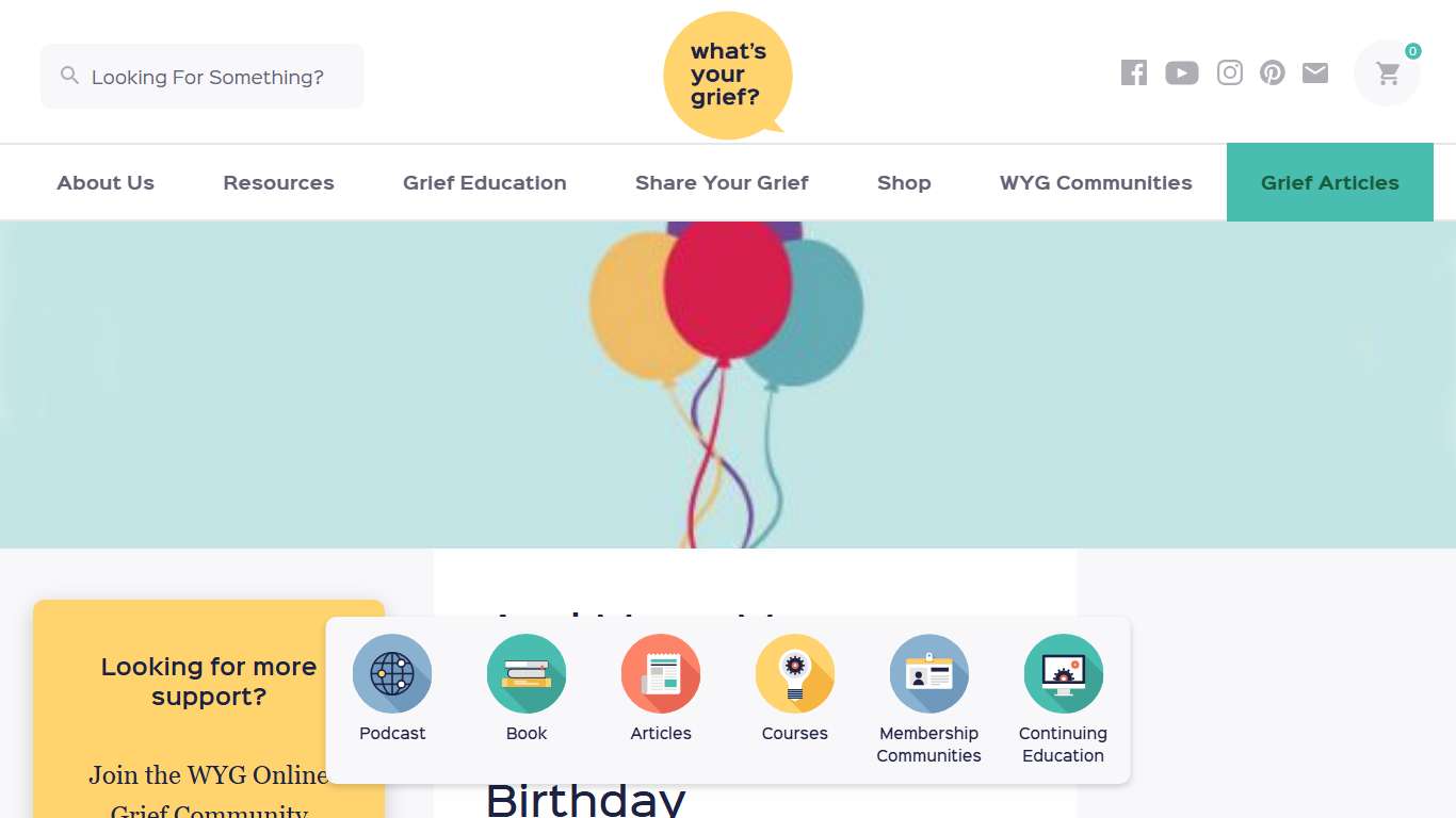 Celebrating a Deceased Loved One's Birthday